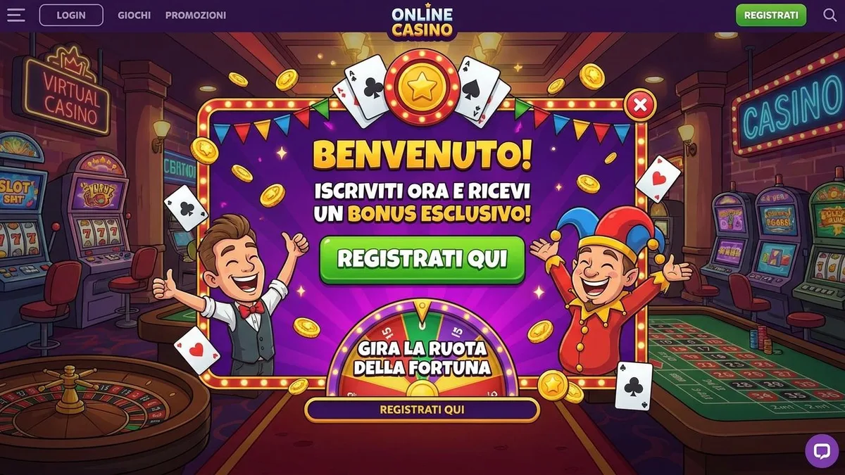 Registrazione con bonus